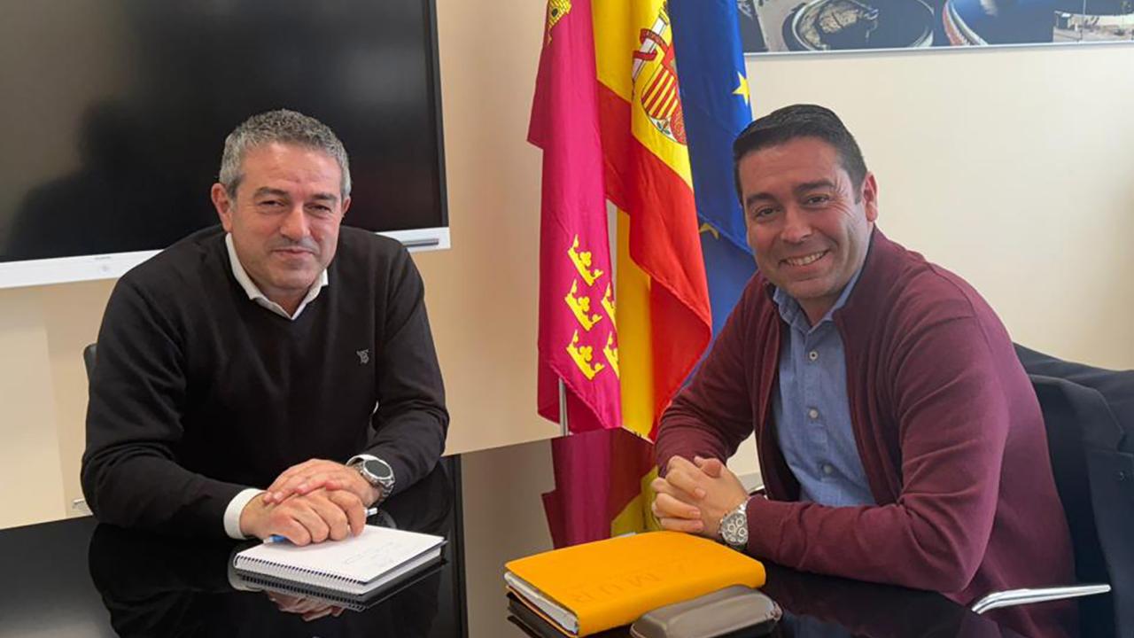 El alcalde Pedro José Noguera se reúne con el director gerente de Esamur