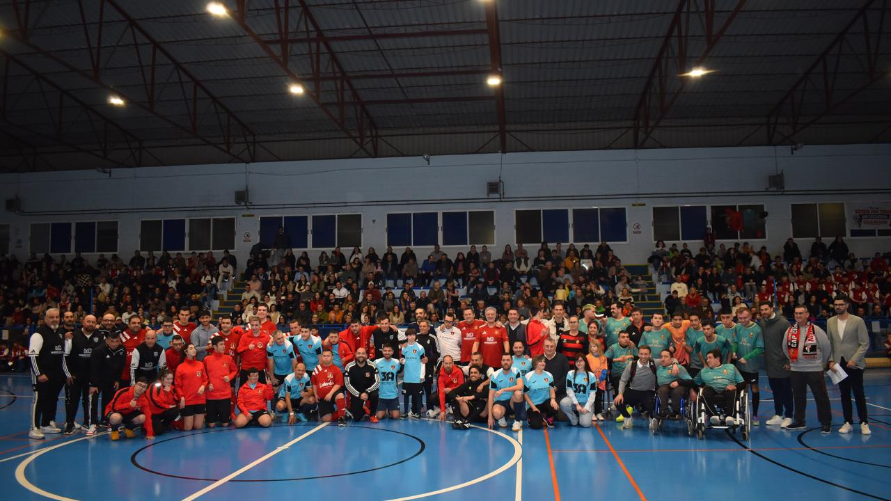 Éxito rotundo del III Evento Benéfico por la Inclusión, apadrinado por el periodista Tomás Roncero y el ex árbitro Rafa Guerrero