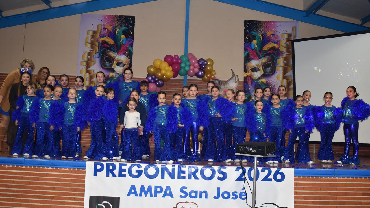 El AMPA del colegio San José pregona el Carnaval en una noche llena de emoción y color