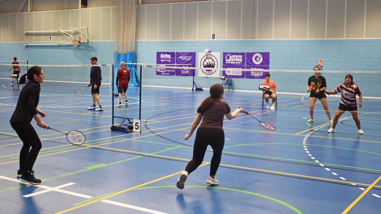 Unos 70 deportistas participan en la I Jornada Bádminton Inclusivo Región de Murcia