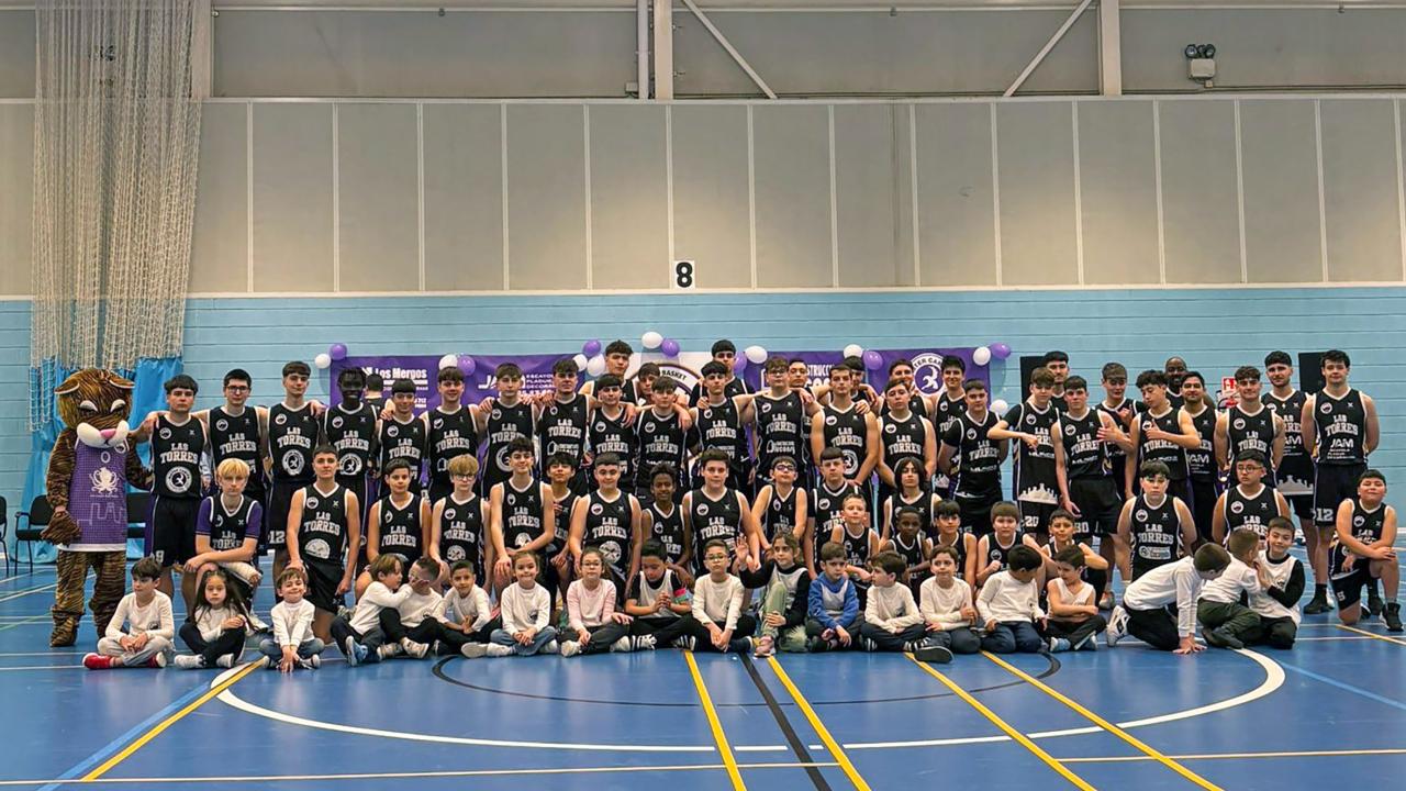 El club Basket Las Torres sigue creciendo y reúne ya a cerca de un centenar de jugadores