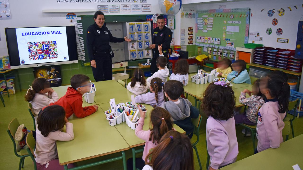 Unos 1.200 escolares de 11 centros educativos participan en la nueva edición de la campaña de educación vial