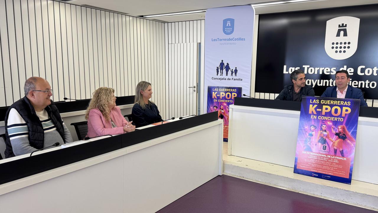 El día internacional de la familia se celebrará en Las Torres de Cotillas al ritmo de las guerreras K-pop