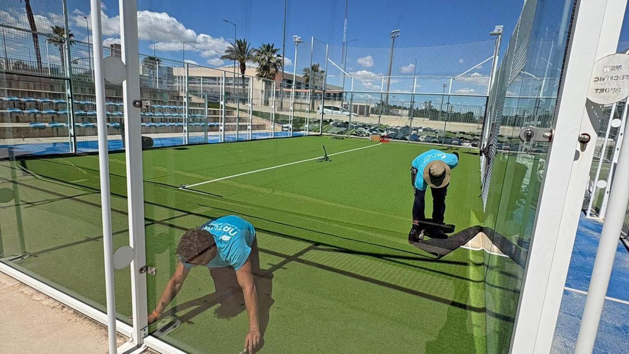 La Concejalía de Deportes desarrolla un plan de mantenimiento de las instalaciones deportivas