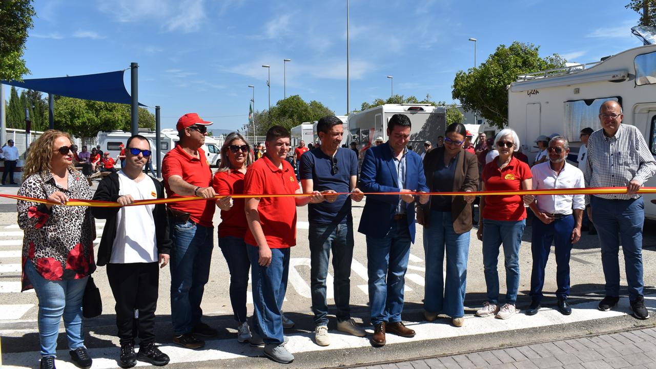 Las Torres de Cotillas sigue apostando por el turismo itinerante e inaugura su segunda área para autocaravanas