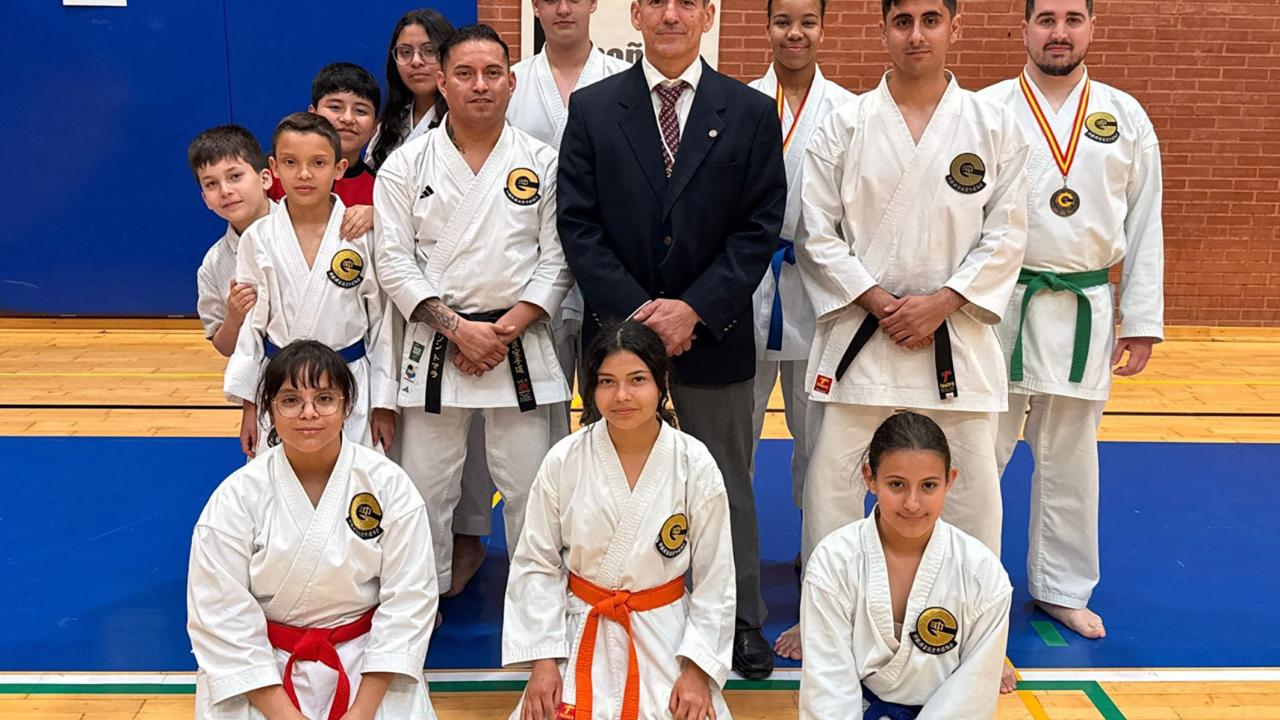 El club Caza Zen logra dos platas y un bronce en el Trofeo Nacional de Karate Goju Ryu OGKK