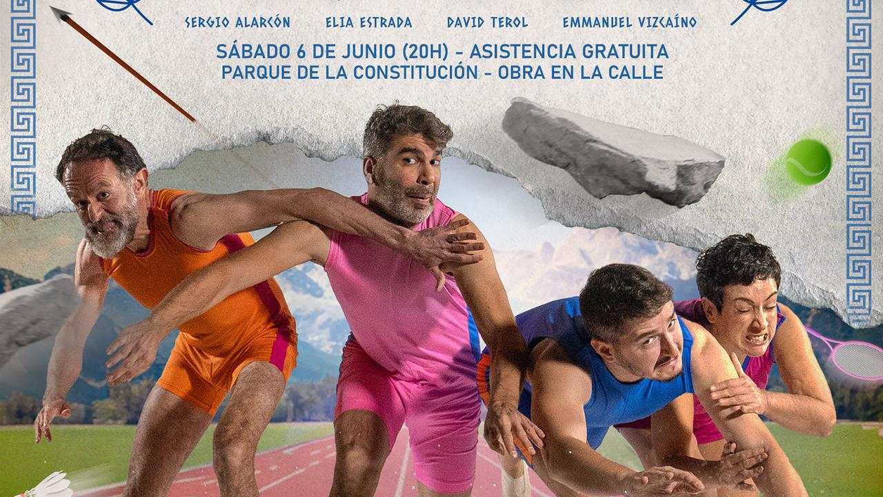 “Olympics”, teatro callejero para toda la familia en el Parque de la Constitución