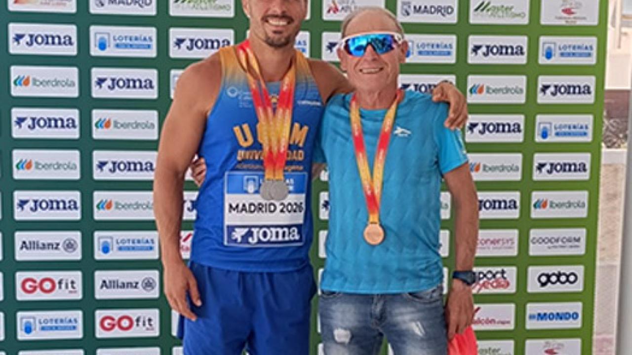 Los Salinas se cuelgan dos platas y un bronce en el campeonato de España máster