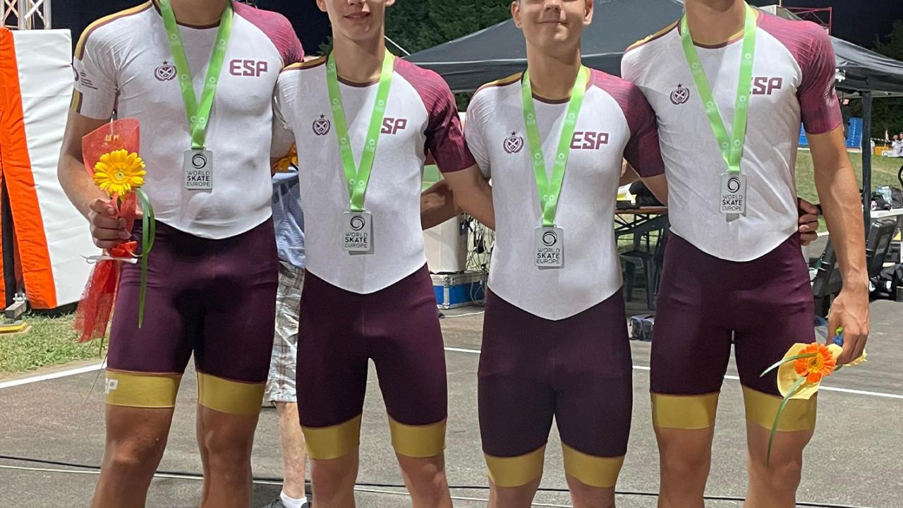 El patinador juvenil torreño Pablo González hace historia y logra dos oros y una plata en el campeonato de Europa