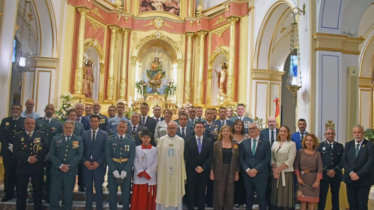 La Guardia Civil rinde homenaje a su patrona, la Virgen del Pilar, con su tradicional misa