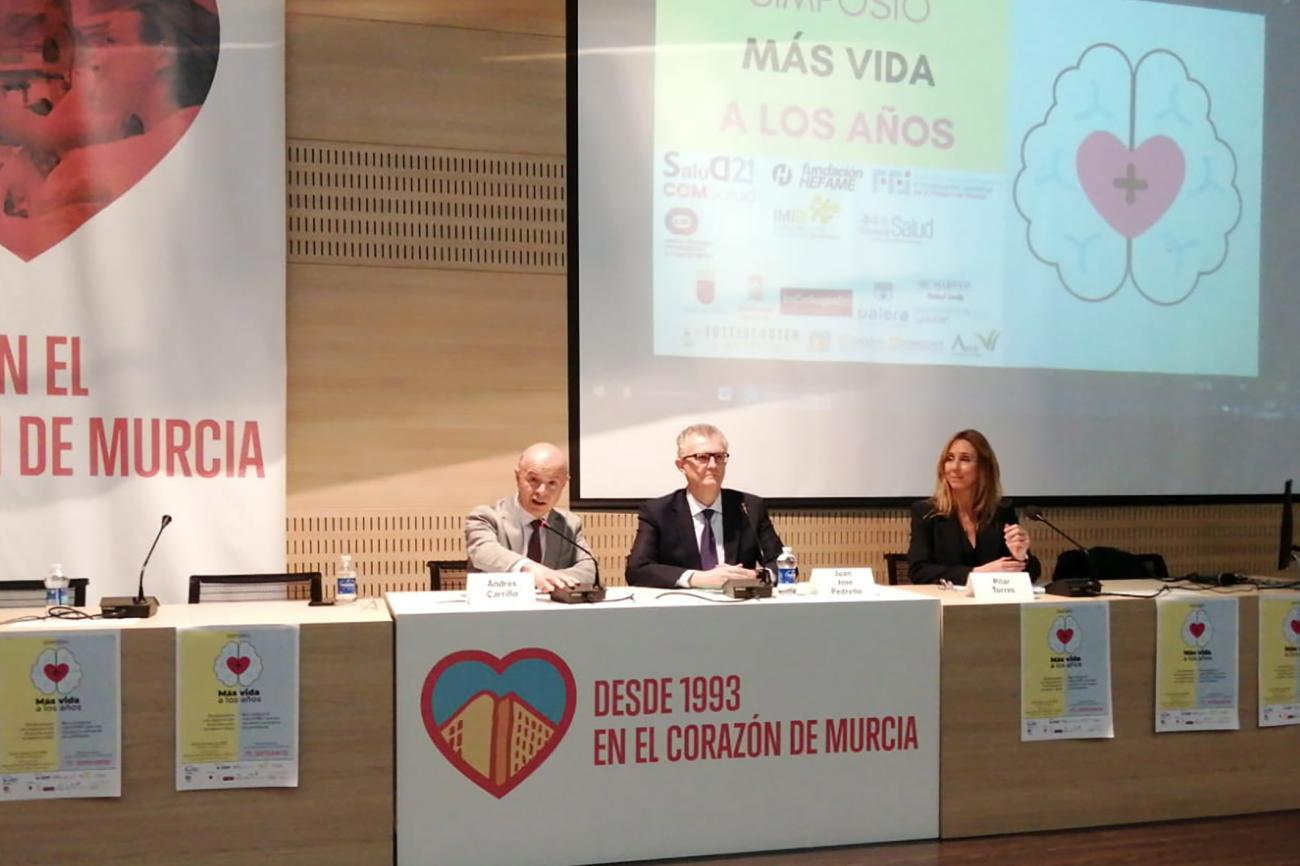 El concejal de Salud asiste en Murcia a un simposio sobre envejecimiento saludable