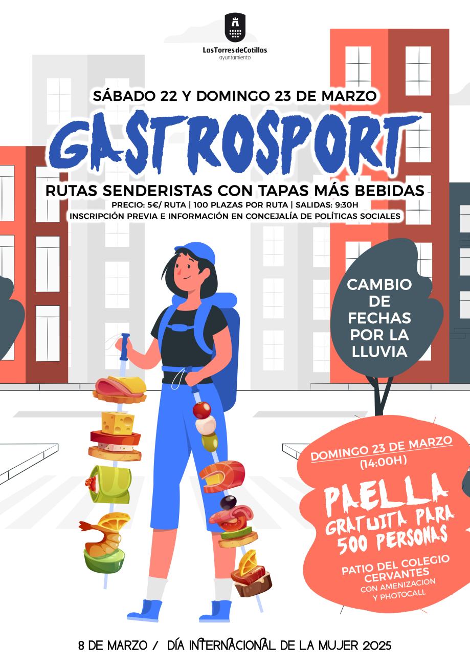Senderismo gastronómico y una gran paella popular, citas para concluir los actos del 8 de marzo