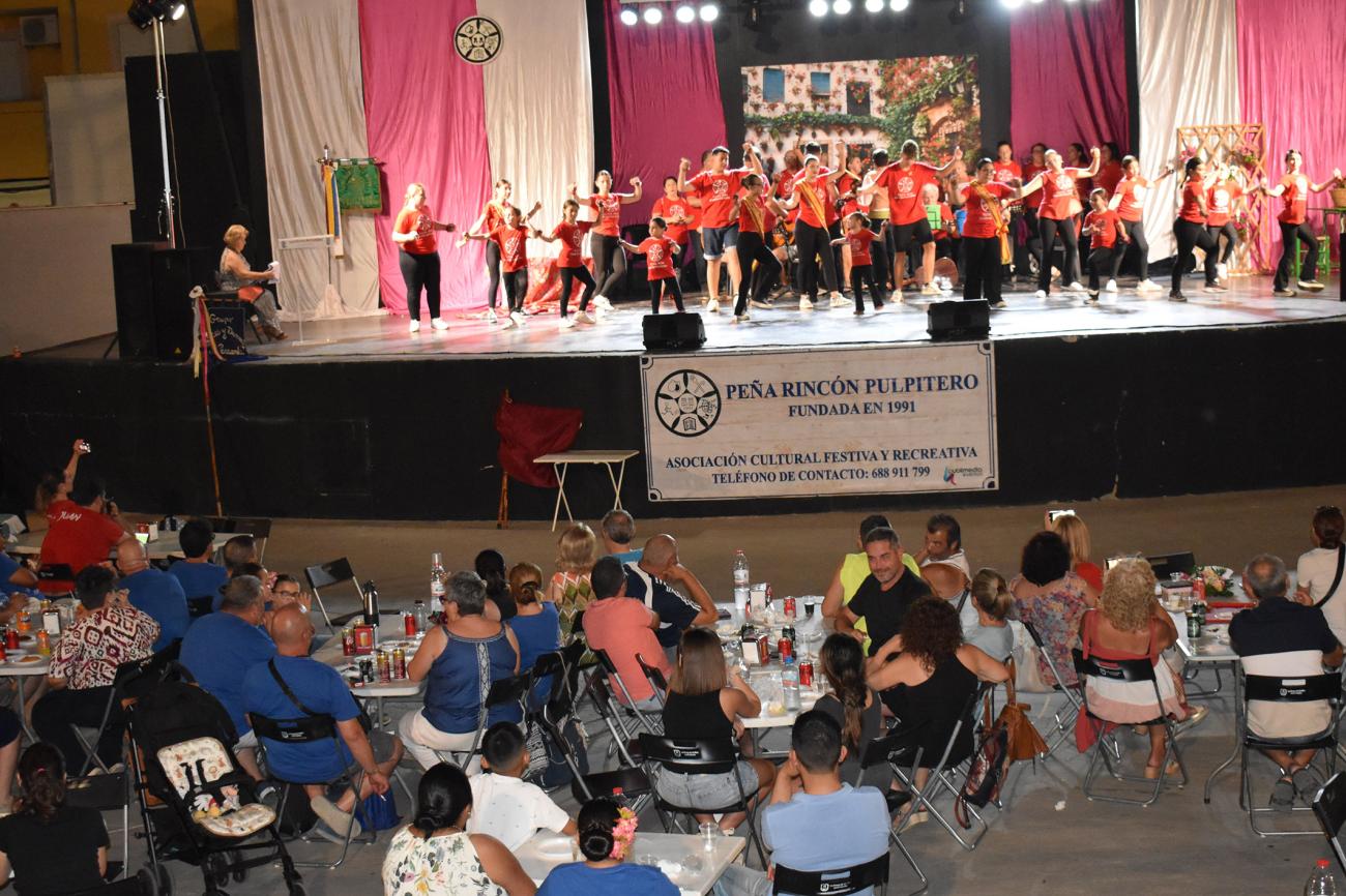 Arranca la XXXIV Semana Cultural de la peña Rincón Pulpitero con el festival de folklore infantil y juvenil Pedro Martínez Tovar