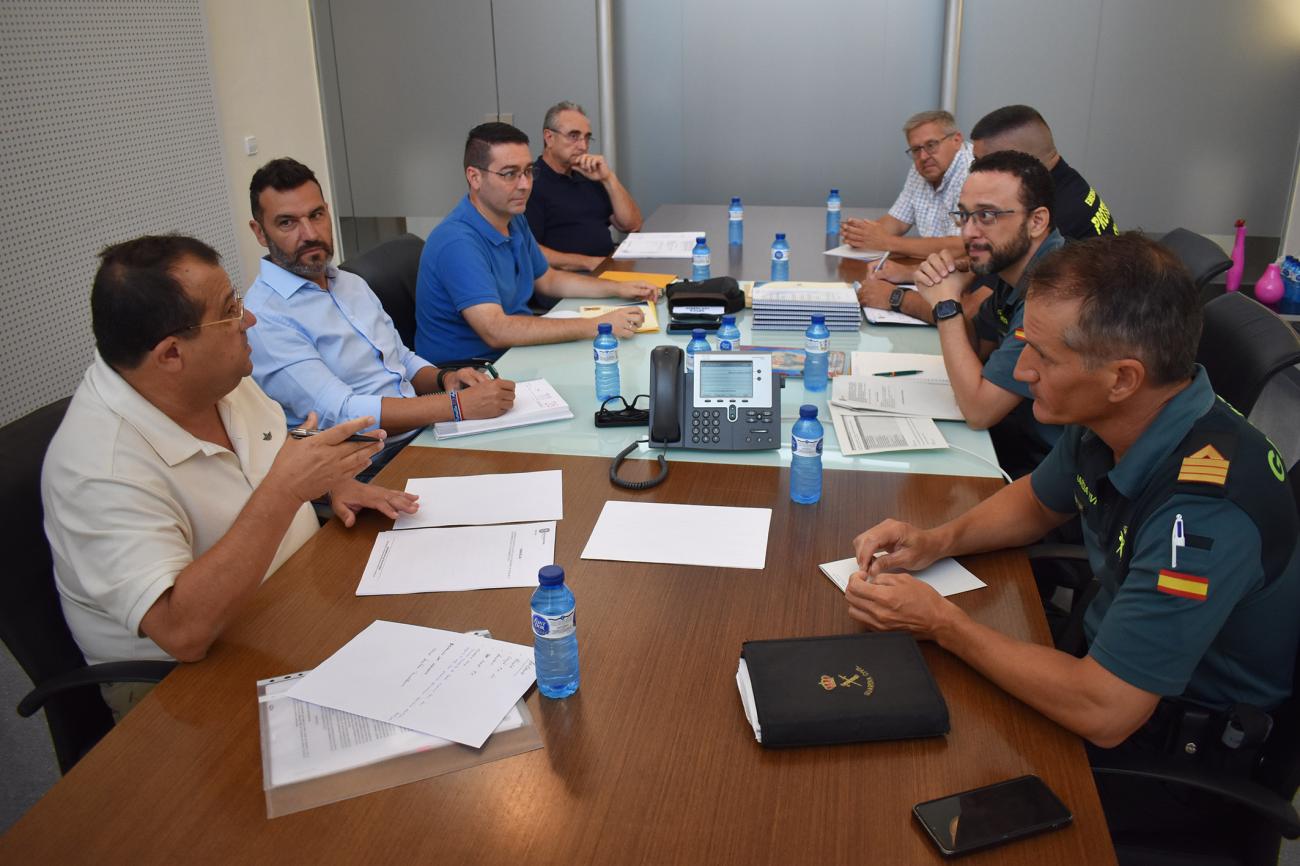La junta local de seguridad confirma un fuerte descenso de la criminalidad