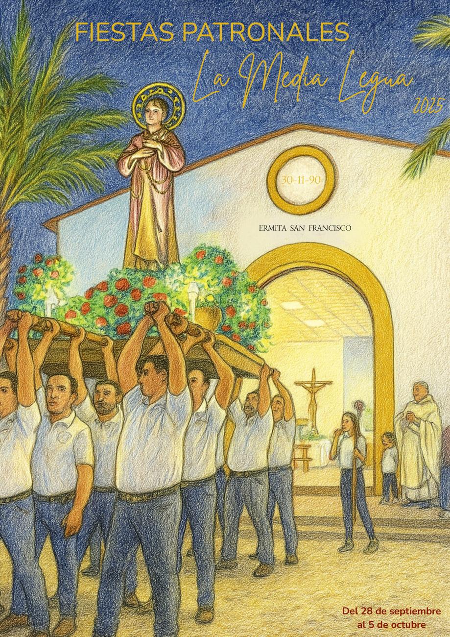 Tradición, música y convivencia para las fiestas patronales 2025 de La Media Legua