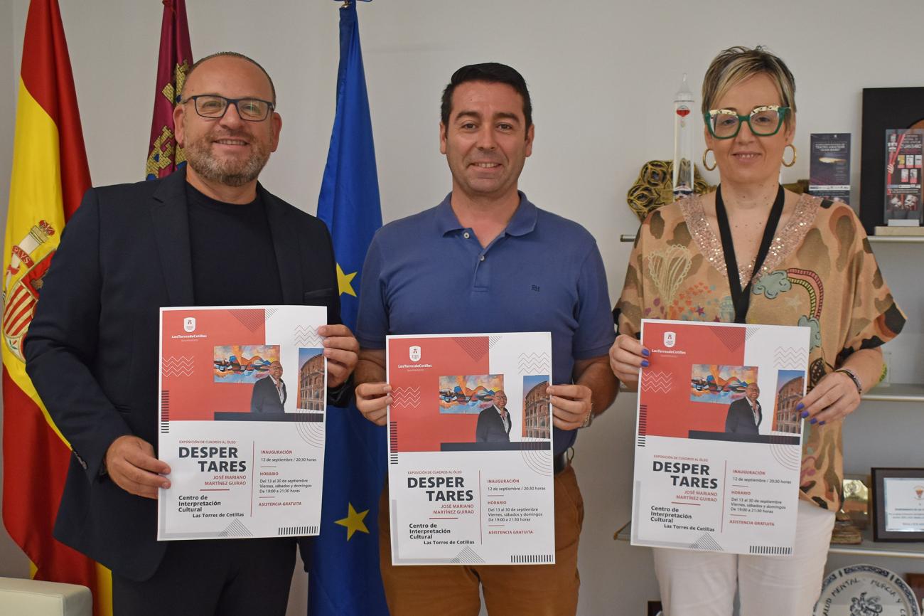 Los “Despertares” del pintor José Mariano Martínez se podrán ver en septiembre en el Centro de Interpretación Cultural