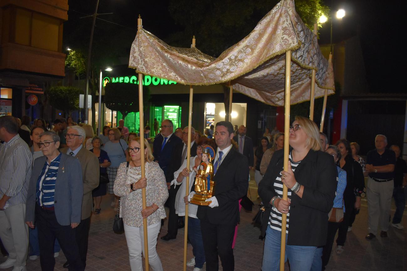 Las Torres de Cotillas vive un emotivo fin de semana con la visita de la Virgen de la Arrixaca