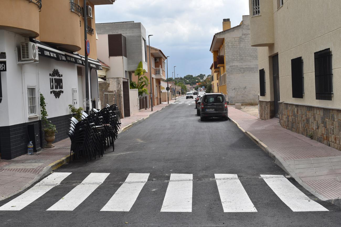 Concluye la renovación de las infraestructuras de la calle Honduras con el POS 2024-25