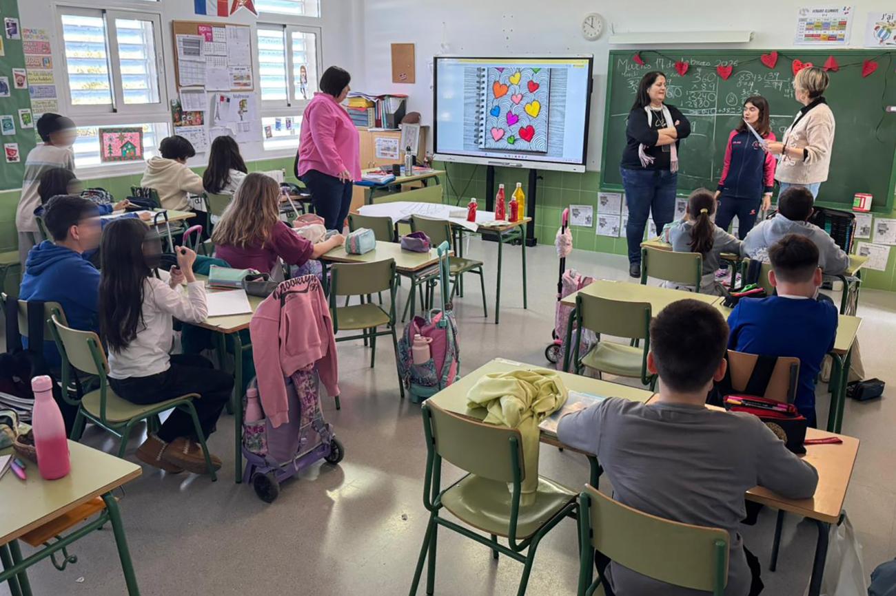 Alumnos del colegio Joaquín Cantero le escriben al alcalde en un ejercicio de redacción de cartas formales