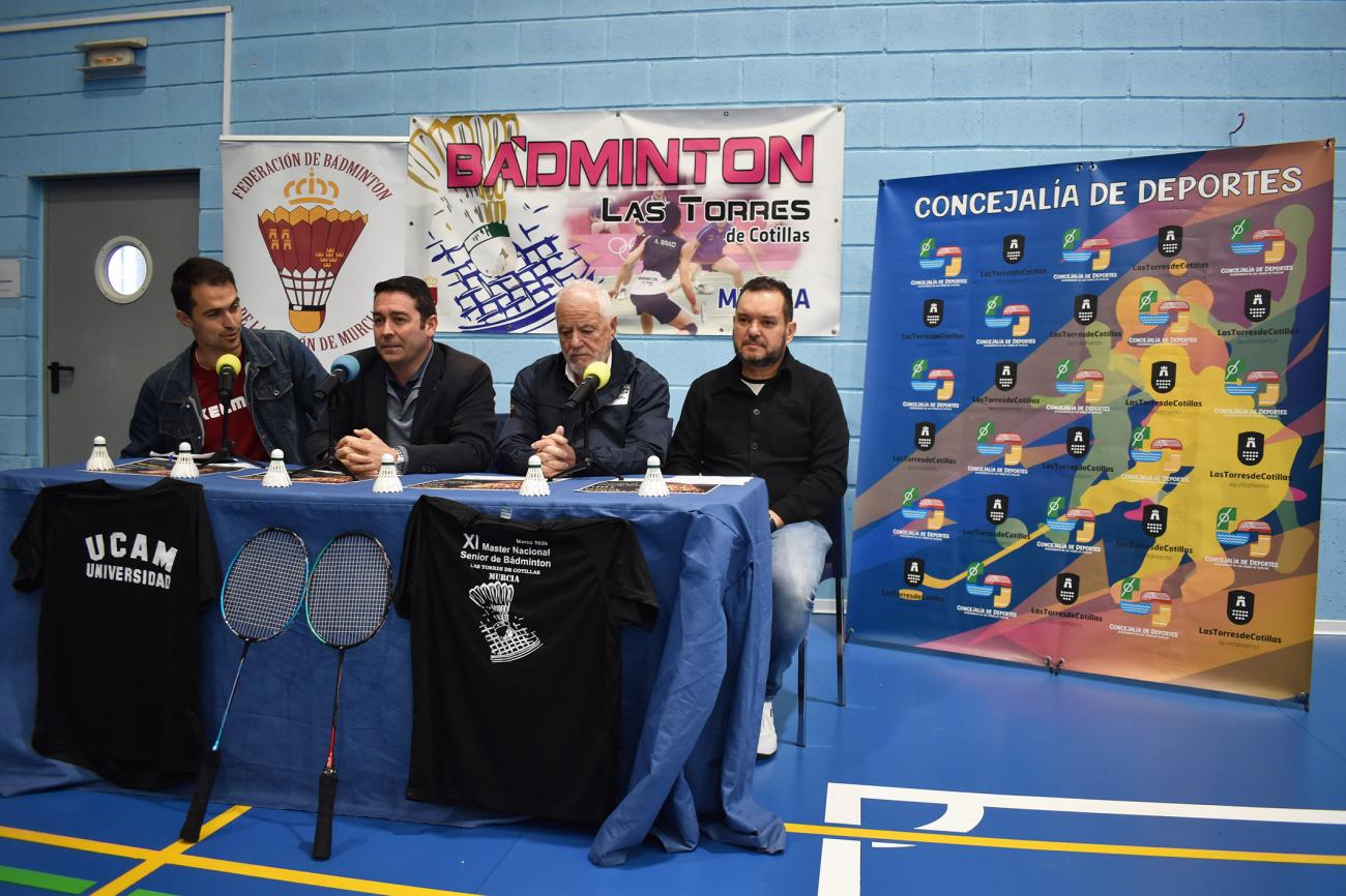 El bádminton español mirará a Las Torres de Cotillas con el XI TOP Máster Sénior