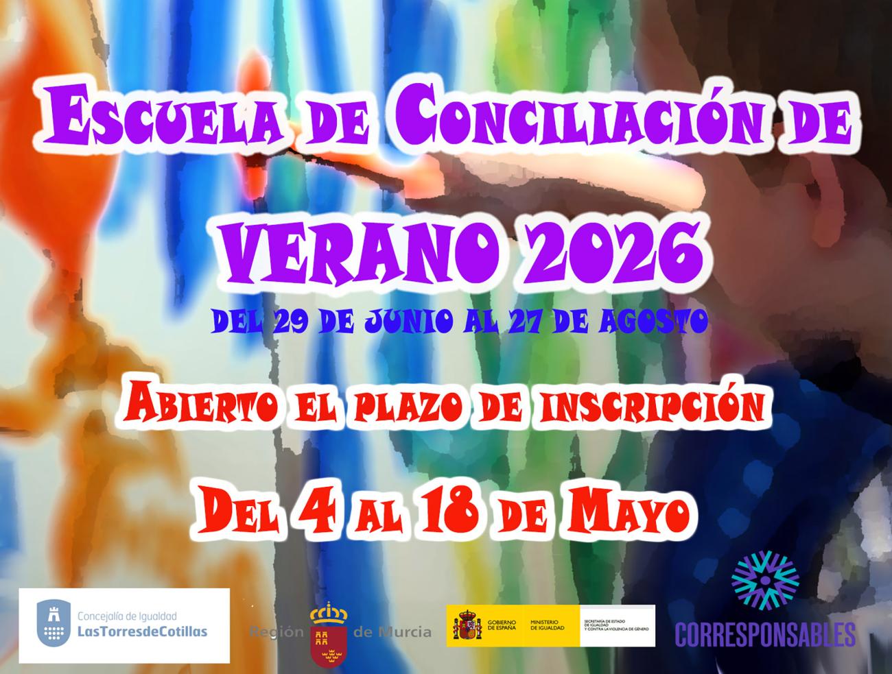 El Concilia Ocio Verano ofrecerá 420 plazas entre julio y agosto para favorecer la conciliación de la vida laboral y familiar