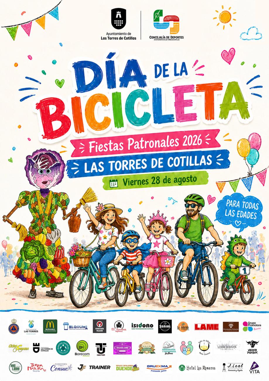 El Día de la Bicicleta volverá a combinar deporte, creatividad y convivencia durante las fiestas patronales