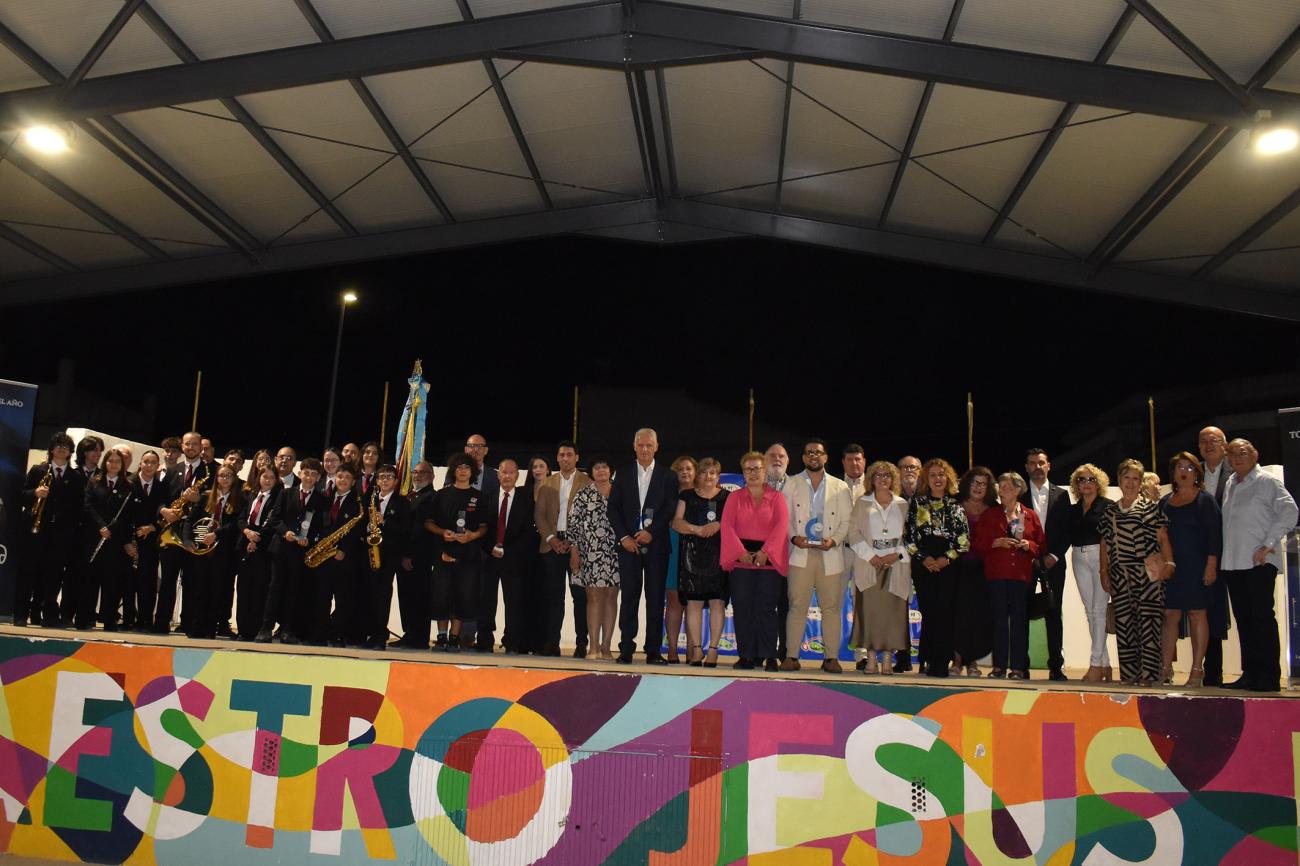 Pablo González, las asociaciones “Isabel González” y Amigos de la Música, Sergio Molina y María del Pilar Ponce, “Torreñ@s del año”